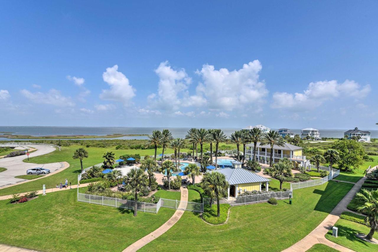 ガルベストンPointe West Family Retreat Balcony And Ocean Views!アパートメント エクステリア 写真