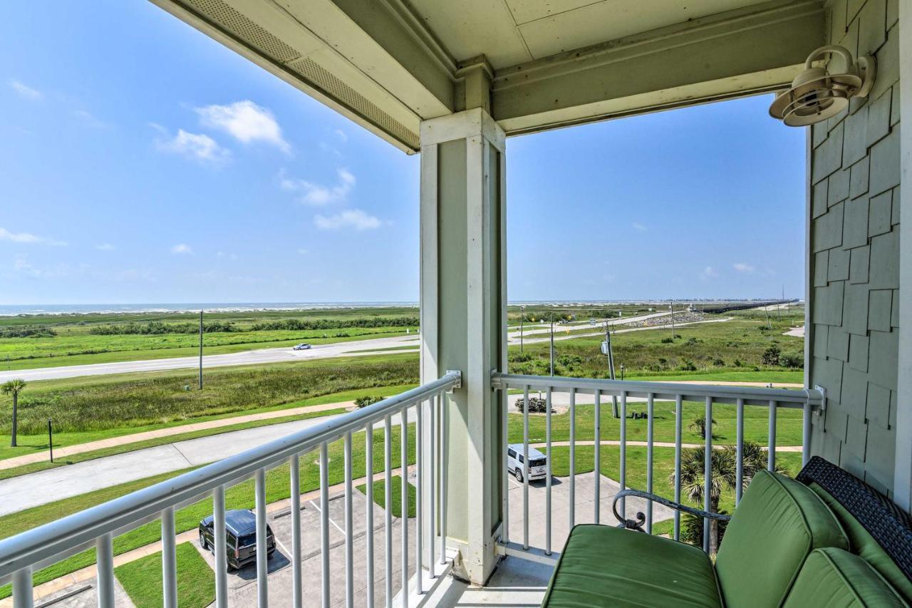 ガルベストンPointe West Family Retreat Balcony And Ocean Views!アパートメント エクステリア 写真