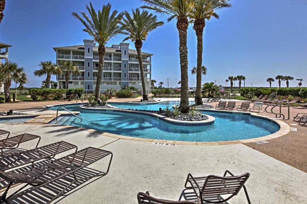 ガルベストンPointe West Family Retreat Balcony And Ocean Views!アパートメント エクステリア 写真