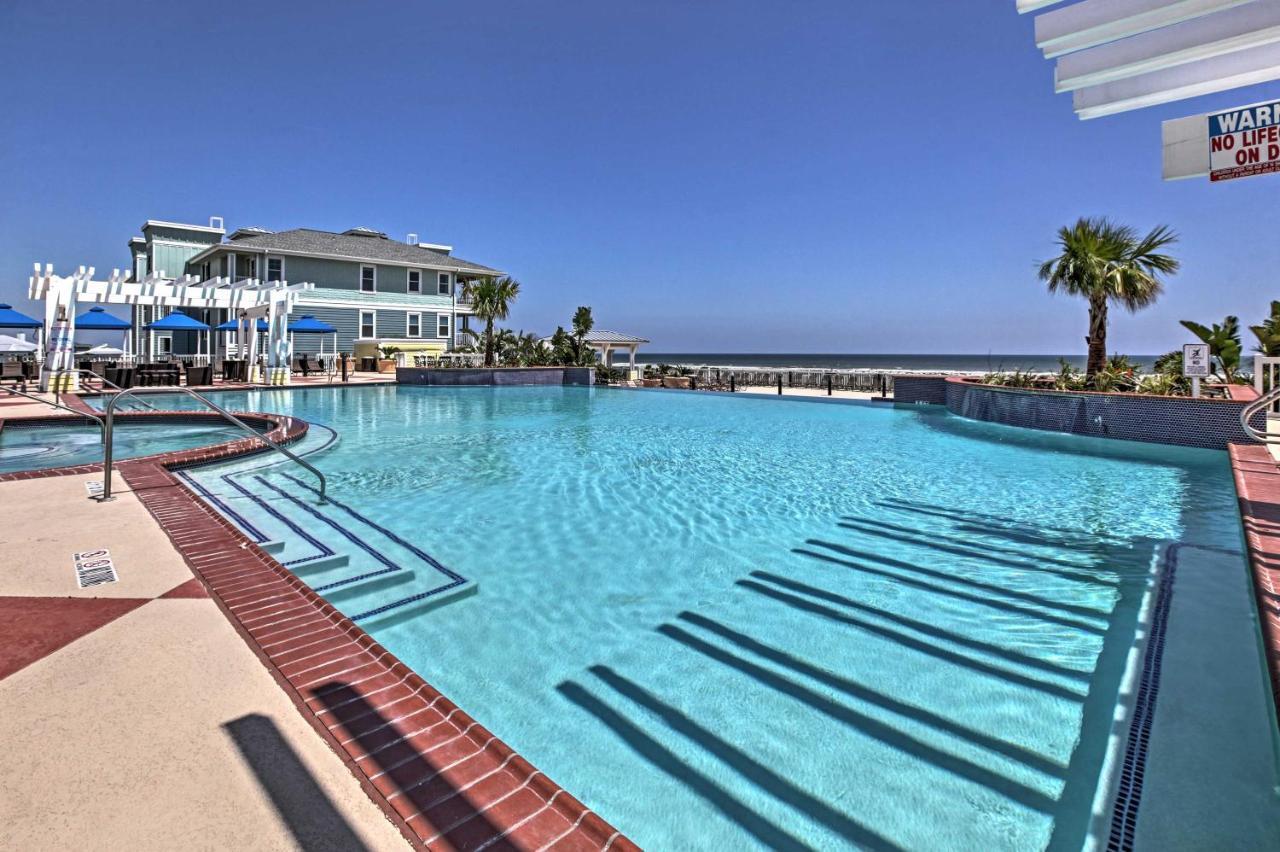 ガルベストンPointe West Family Retreat Balcony And Ocean Views!アパートメント エクステリア 写真